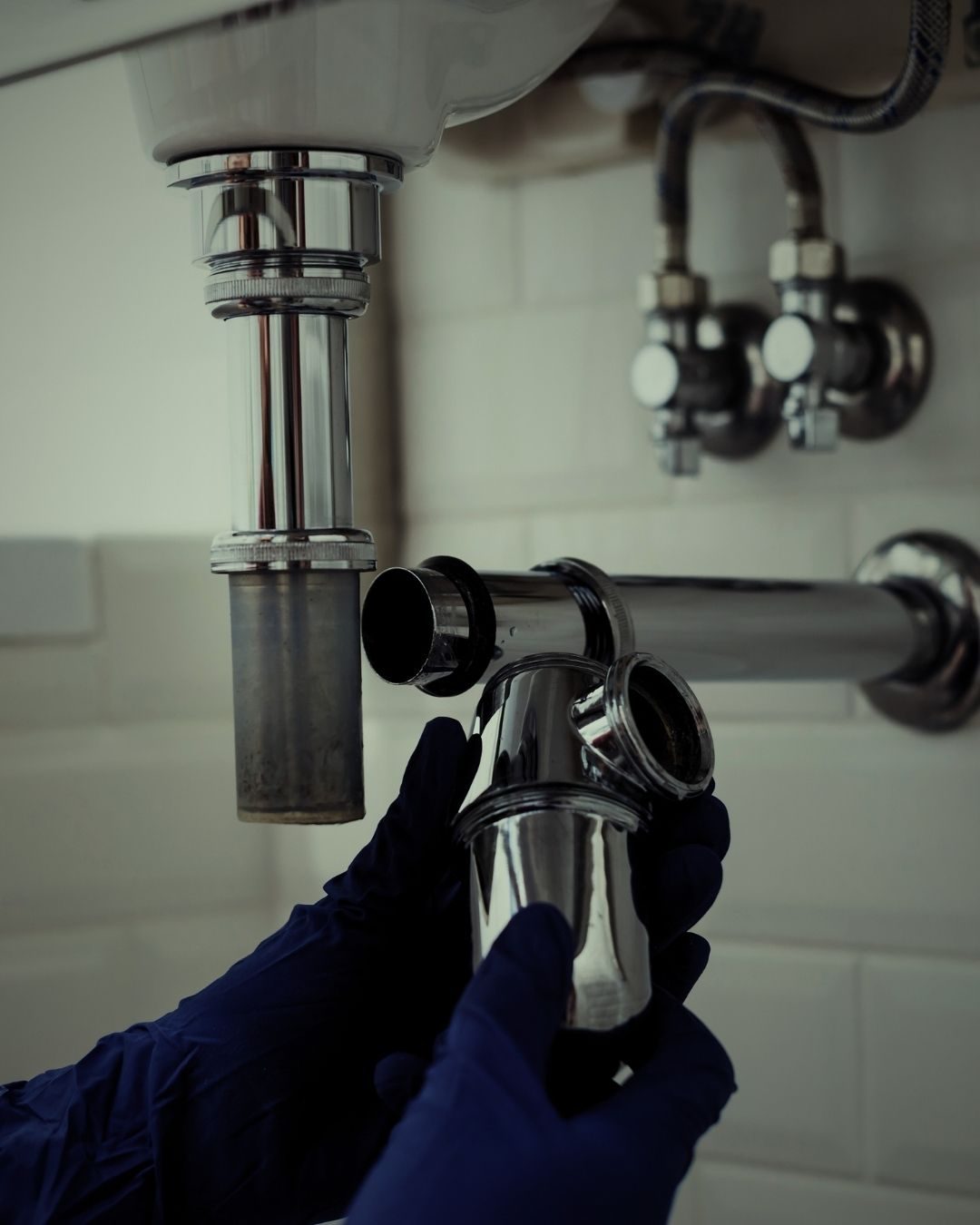 Plumber repair supervised by the Keyhold team